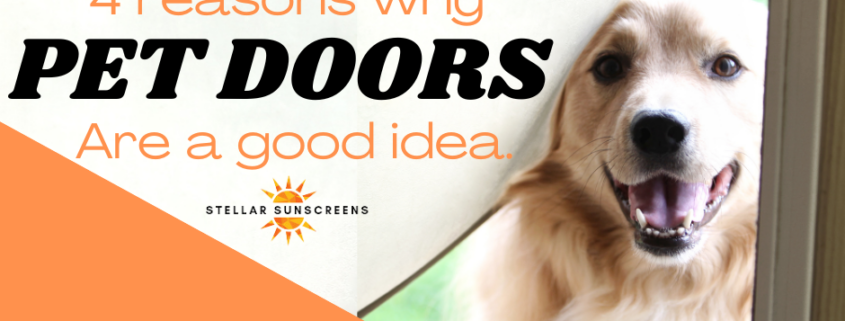 Pet sun screens for Doors